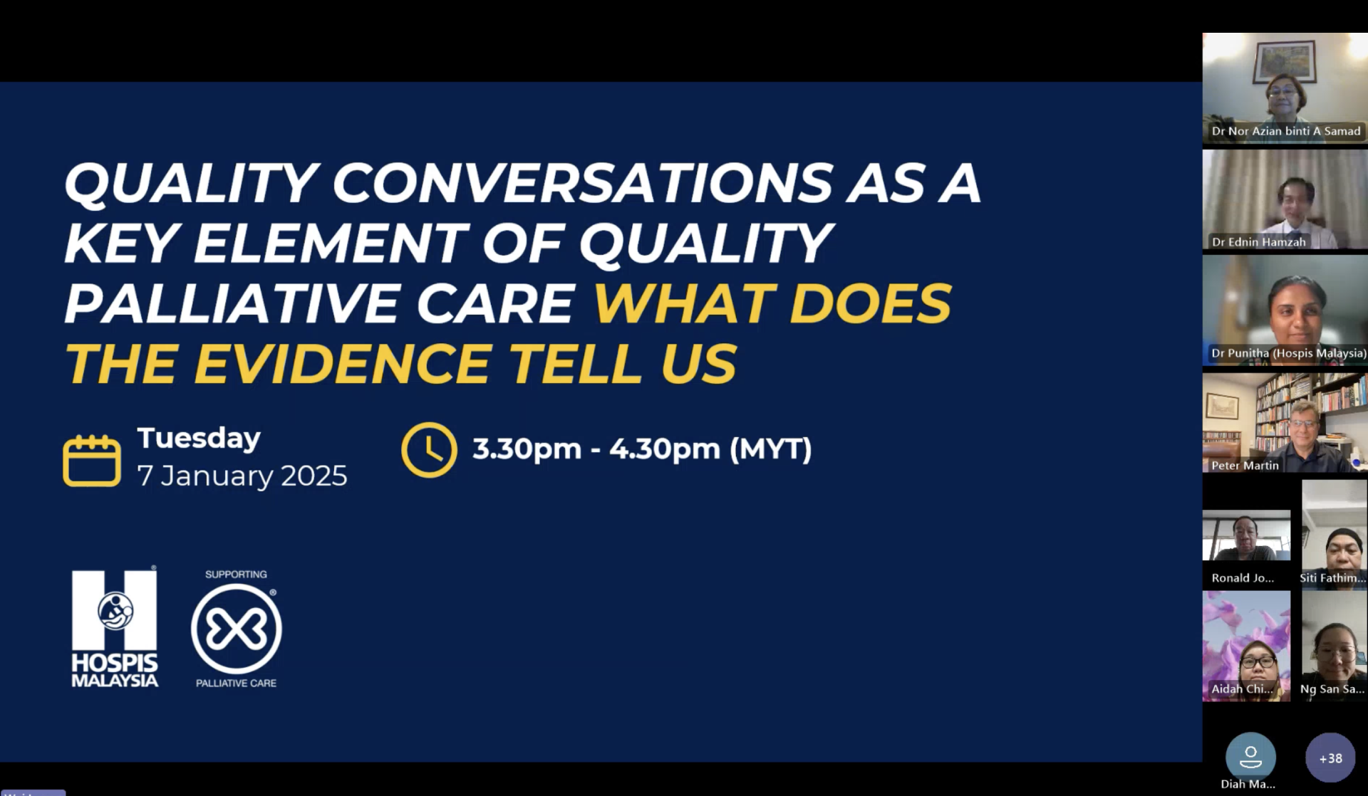 Webinar: Quality Conversations as A Key Element of Quality Palliative Care