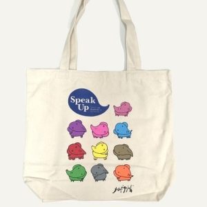 "Speak Up" - The Cik Gajah Limited Edition Series Tote Bag